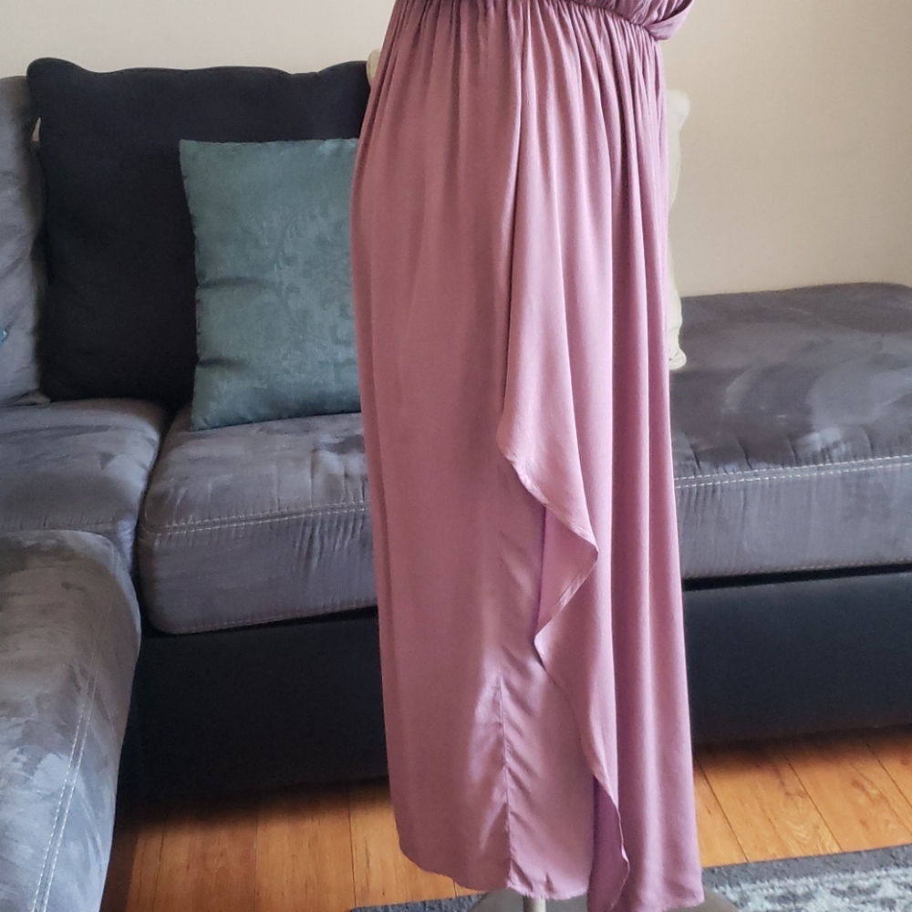 Tina Jo Draped Dress Size M - image 3